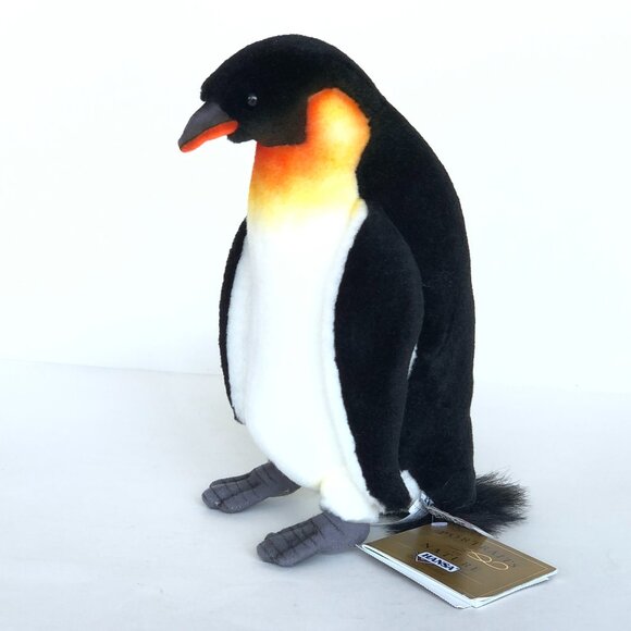 Hansa Plush New w/ Tag Handcrafted Emperor Penguin - 24 cm (3159) - Picture 5 of 14
